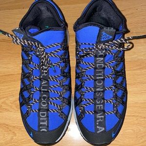 Nike ACG React Terra Gobe Mens Size 10.5 Shoes Blue Sneaker BV6344-400